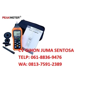 PeakMeter MS6208A Digital Contact Tachometer