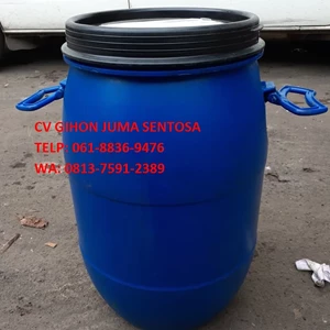 Drum Plastik Tong Air Ukuran 50 Liter dengan Tutup