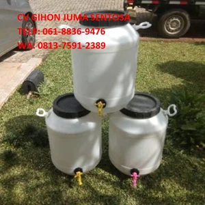 Tersedia Tong air DAN kran 50Lt cuci tangan dengan air DAN sabun cegah kuman  virus