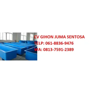 Tersedia Box Bak Kolam Ikan Plastik Segi Panjang Buntu Rabbit