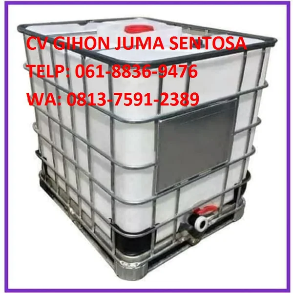 Tersedia IBC TANGKI PUTIH 1000 LITER TAHAN LAMA