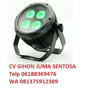 5 in1 RGBWA Waterproof LED Par Light With Battery And Wireless Control