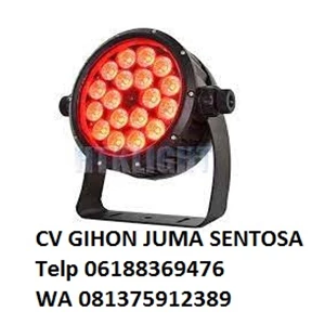 TERSEDIA RGBW 4 In1 18 X 10W IP65 LED Par Cans Stage Lights For Outdoor Installation
