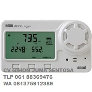 Onset HOBO MX1102 CO2 / Temperature / Relative Humidity (RH) Data Logger
