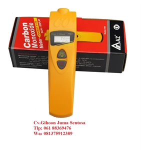 Analyzer Karbon Meter Analizador dengan CO Alarm LCD AZ7701