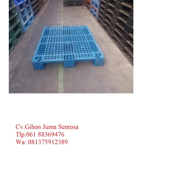 Pallet Plastik ukuran 1200 x 1000 x 150 mm