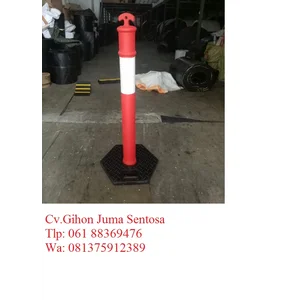STICK CONE RUBBER BASE HITAM 115CM