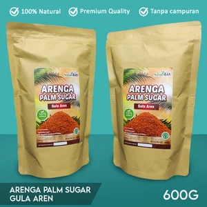 Gula Semut Aren NatureBAS 600g Export Quality 100% Murni tanpa Campuran
