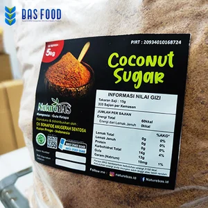 Gula Merah / Gula Semut NatureBAS Coconut Sugar Kemasan 5 Kg