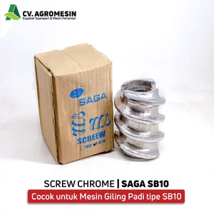 SCREW SB10 ULIR 3 SAGA WARNA CHROME