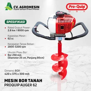 Mesin Bor Tanah Proquip Auger 62