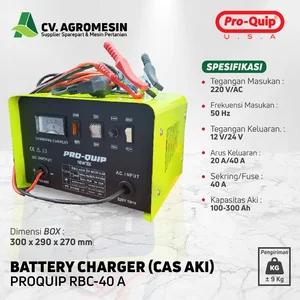 BATTERY CHARGER AKI SERBAGUNA PROQUIP RBC-40A