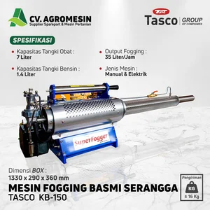 Mesin Fogging Nyamuk Tasco KB150 GRATIS Obat Kimia Best Forte 1 Liter