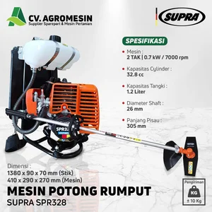 MESIN POTONG RUMPUT GENDONG (SUPRA) SPR328