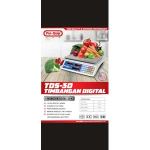 TIMBANGAN DIGITAL 30 KG PROQUIP TDS 30