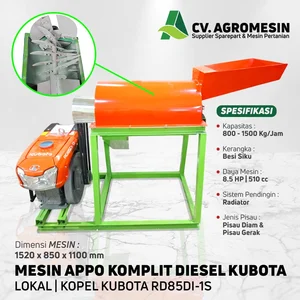APPO MESIN PUPUK KOMPLIT DIESEL KUBOTA RD85DI-1S