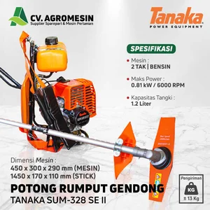 Mesin Potong Rumput Brush cutter Tanaka SUM328SE II