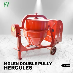 Mesin Pengaduk Beton dan Semen Molen Hercules Kapasitas 50 KG