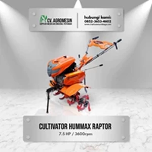 Cultivator Hummax Tipe Raptor untuk Sawah Kebun