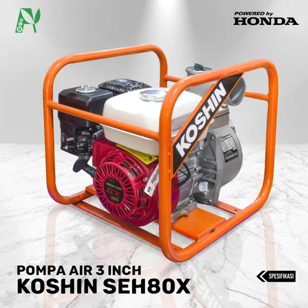 Mesin pompa air koshin irigasi made in japan SEH80X