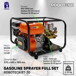 POWER SPRAYER GASOLINE FULL SET ROBOTECH RT30 SIAP PAKAI