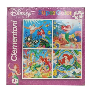Mainan Edukasi Puzzle 4 X 6 La Sirenetta The Little Mermaid