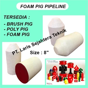 Foam Pigs 8 In Medium Density Brush Pigs Poly Pig
