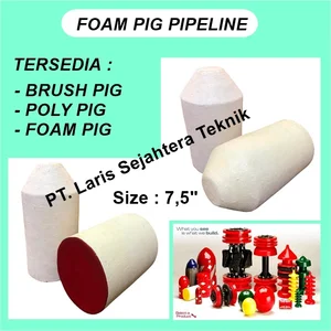 Foam Pigs 7.5 Inch Medium Density Poly Pigs Brush Pigs