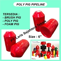 Poly Pigs 6 Inchi Brush Pig Foam Pig Bidi Pig