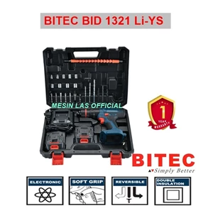 Mesin Bor Cordless Impact Wrench Battery BITEC BID 1321 Li-YS
