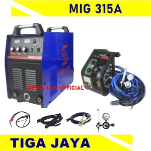 Mesin Las CO2 MIG 315 A Tiga Jaya Trafo Las Listrik 315 A