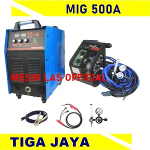 Mesin Las CO2 MIG 500 A Tiga Jaya Trafo Las Listrik CO2 500 A
