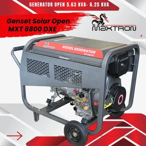 Genset Maxtron MXT 6800 DXE Genset Open Solar