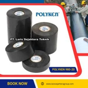 Wrapping Tape Polyken 980-20 4 inch x 100 Feet Anti Korosi 2026