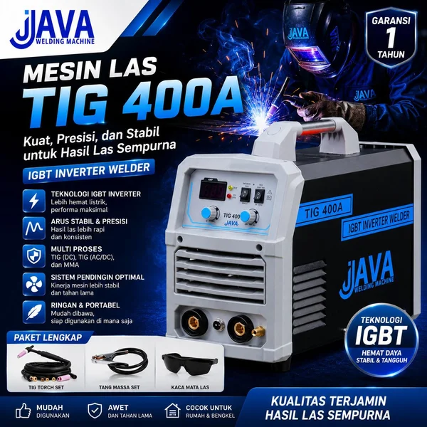 Mesin Las Tig 400 A  vs Redbo TIG 400 A Terbaik tahun 2026