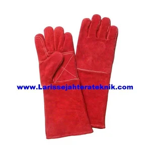 Sarung Tangan Las Merah RRT