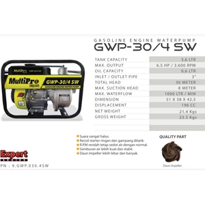Mesin Pompa Air Multipro GWP-30