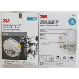 Masker  Medis 3M 8210 Particulate Respirator N95 isi 20/box