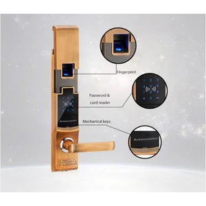 Digital Keypad Intelligent Fingerprint Lock Kunci Rumah Digital