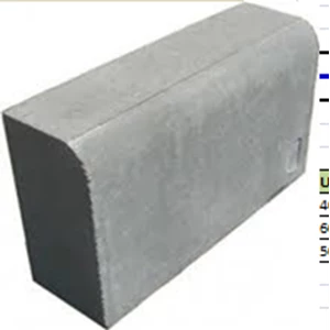 Concrete Kanstin Size 40 X 25 X 15 Gray