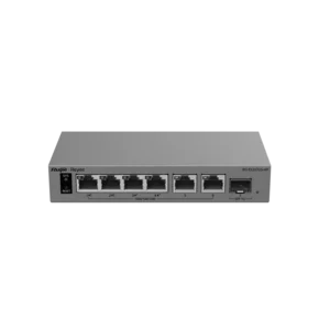 RG-ES207GS-HP  6-Port Gigabit Smart Cloud-Managed PoE Switch with 1-Port SFP