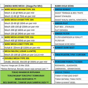 Mesh Nilon Atau Mess Nilon