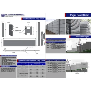 Pagar Panel Beton / Pagar precast
