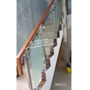 Railing Glass Stairs ES stainless