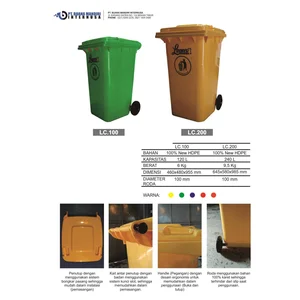 Tempat Sampah Dorong