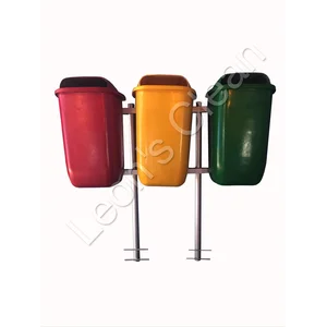 Tempat Sampah Fiberglass 4 Pilah