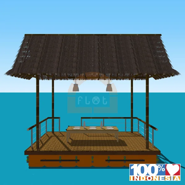Gazebo Flot Indonesia Gazebo Apung / Restoran Apung