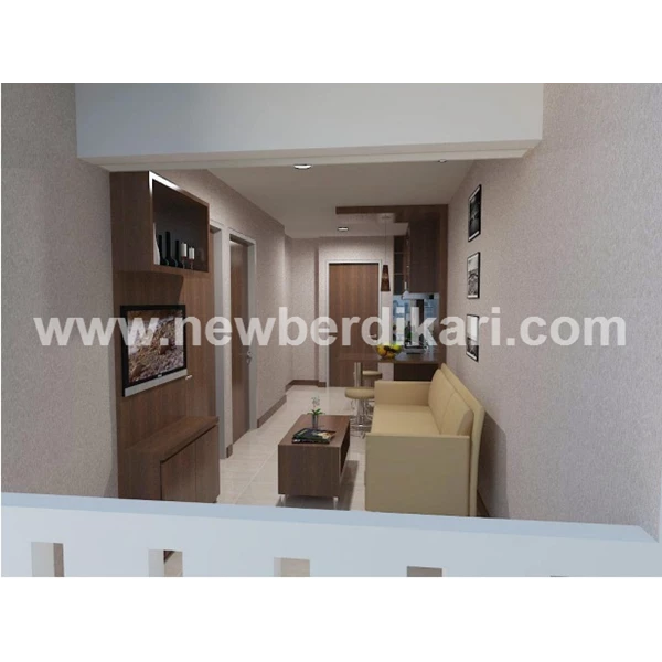 Jasa Desain Interior 3D - Apartemen By PT Kreasi Cipta Makmur