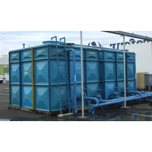 Tangki Air Panel Fiberglass Kapasitas 90 M3