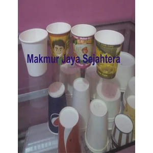 Paper Cup Polos Ukuran 8 Oz